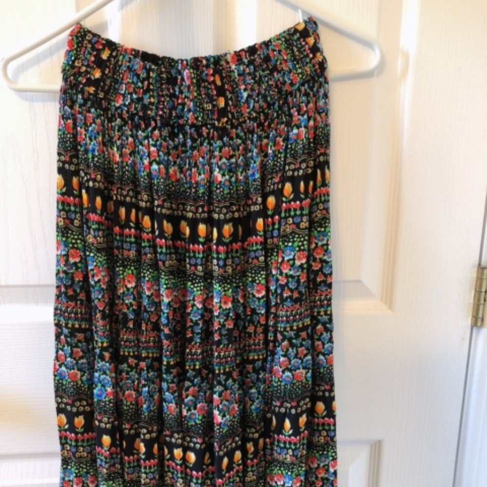 🌷 Long, Floral, Skirt